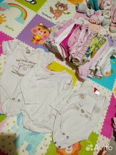 Вещи для девочки 56,62,68