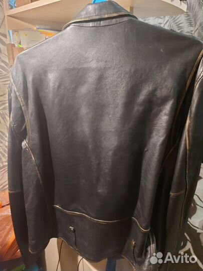 Bolongaro Trevor Plus biker leather jacket