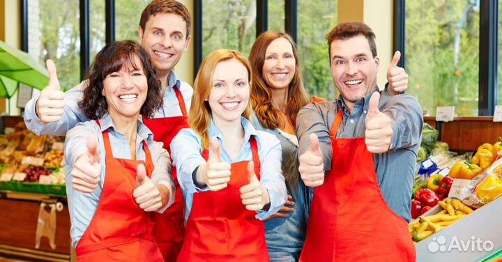 Работник торгового зала без опыта