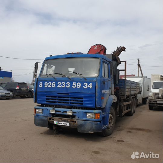 КАМАЗ 65117 с КМУ, 2007