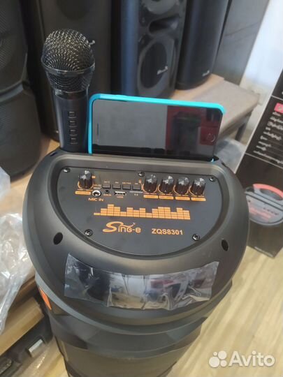 Колонки караоке огромные