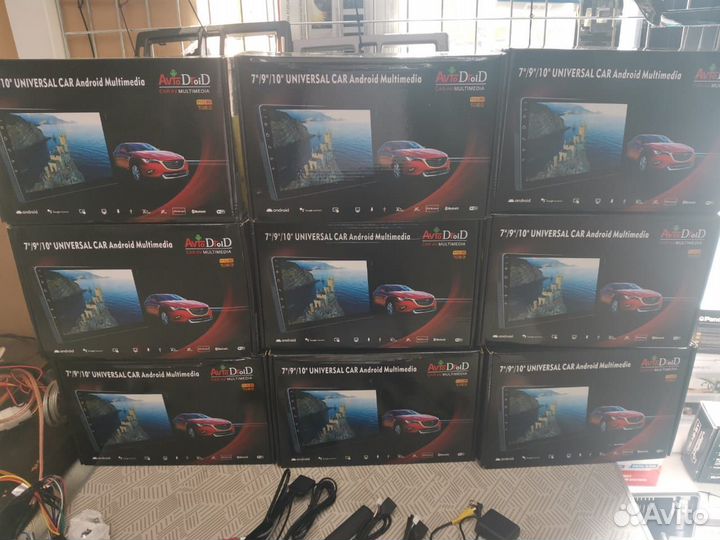 Магнитола андроид 7-9-10 дюйм 3-32ггб 8 ядер