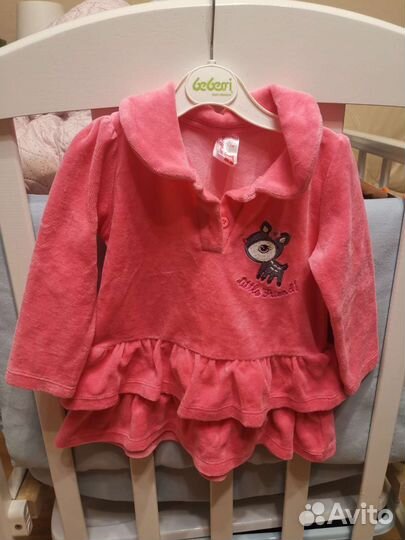 Вещи пакетом на девочку 80-86