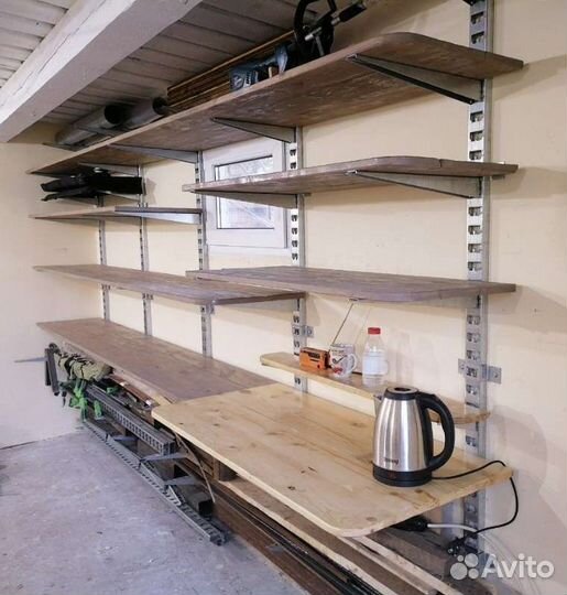 Стеллаж, полки, система хранения