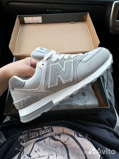 Кроссовки new balance 574 замша