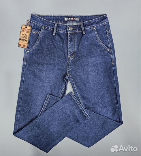 Мужские джинсы хулиган карман mock-UP 32 размер