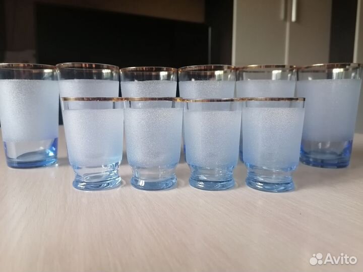 Графин, штоф СССР с обсыпкой