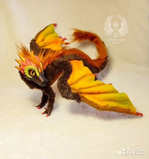 Каркасные игрушки в смешанной технике