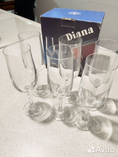 Бокалы для шампанского