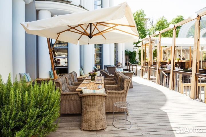 Зонт для кафе усиленный от производителя