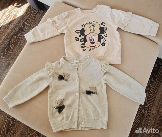 Вещи пакетом для девочки 86 92