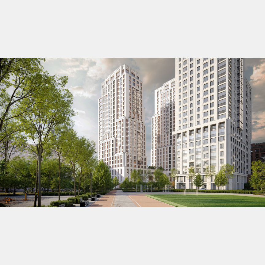 2-к. квартира, 85,1 м², 13/27 эт.