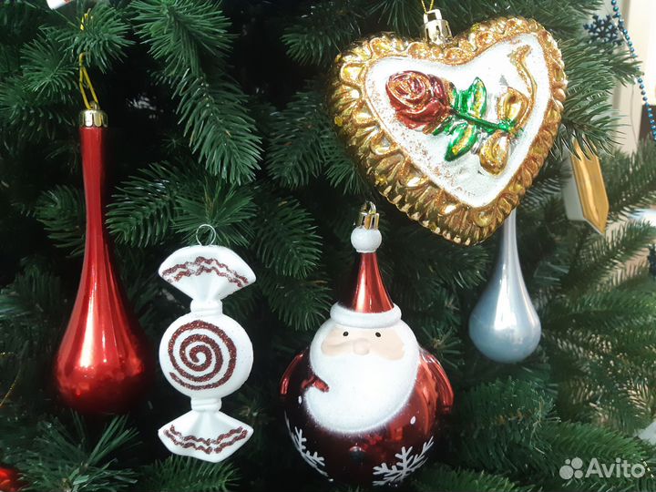 Елочные игрушки СССР и современные