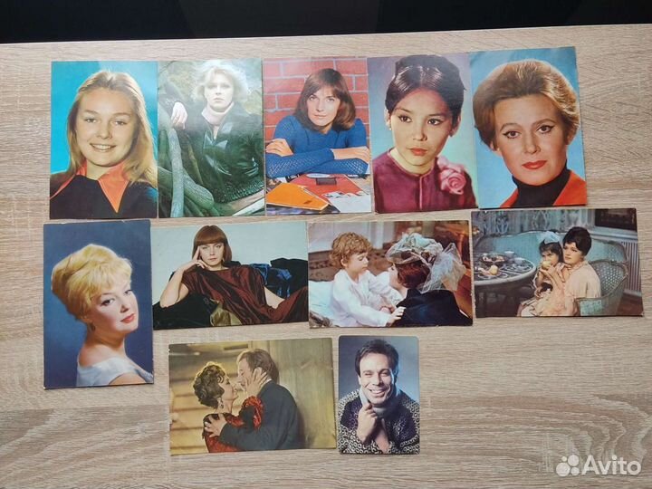 Открытки актёров СССР