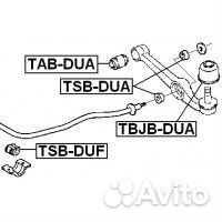 Сайленблок переднего рычага (toyota duet M100A/M10