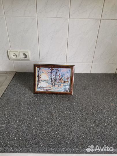 Картина - вышивка 