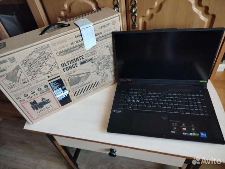 Ноутбук asus TUF Gaming F17 FX707ZU4-HX029