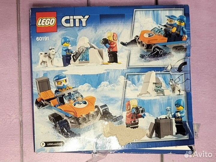 Конструктор Lego City 60191 Полярные исследователи