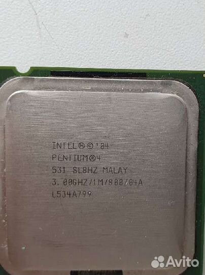 Процессор intel pentium 4