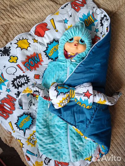 Комплект на выписку зима осень