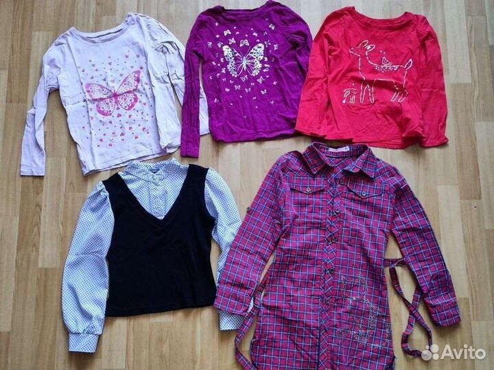 Вещи пакетом на девочку 122