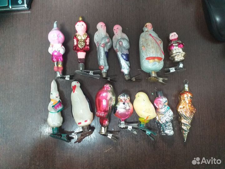 Ёлочные игрушки СССР