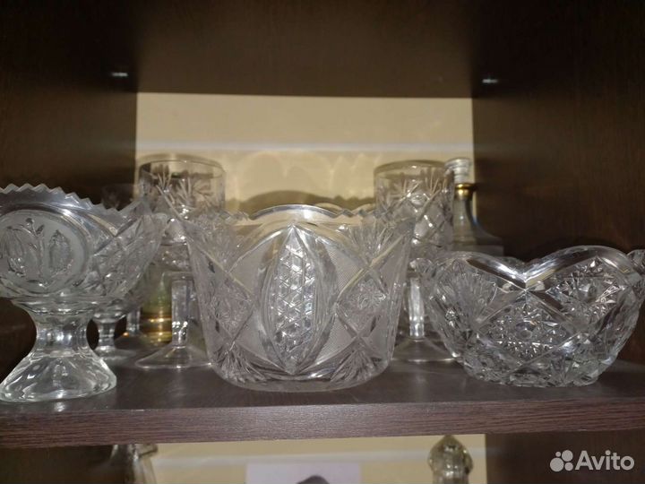 Хрустальная посуда СССР