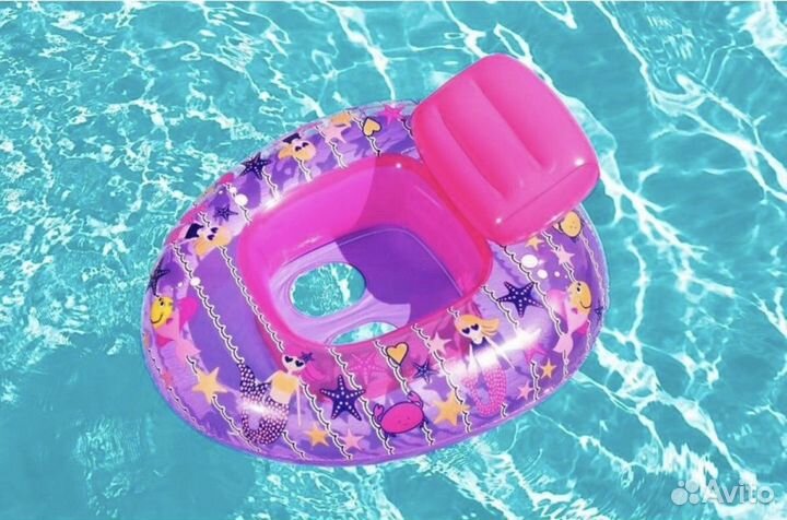 Детский надувной круг для купания Bestway