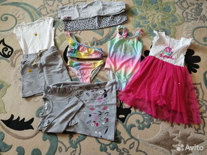 Вещи пакетом на девочку