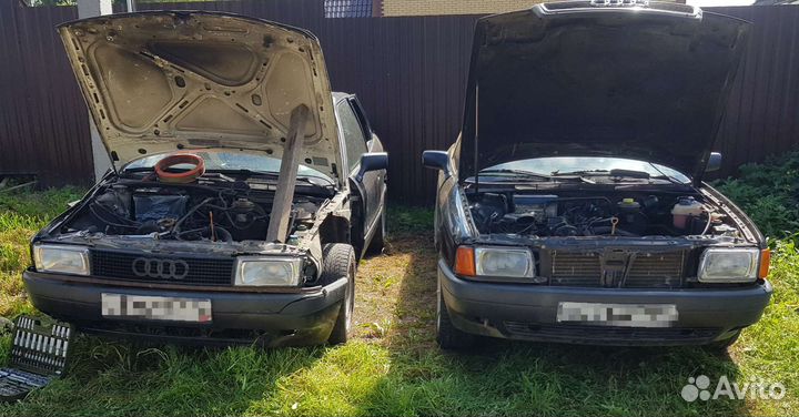 Запчасти на audi 80