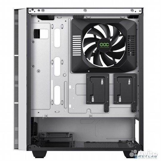 GameMax Корпус Brufen C3 WB без бп, MidiT, ATX, Бе