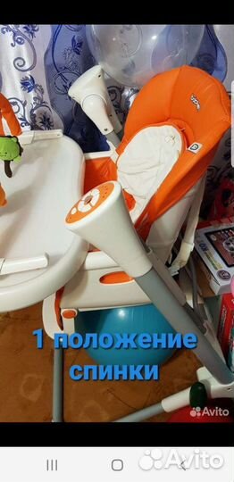 Столик для кормления-музыкальная качеля