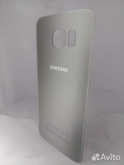 Задняя крышка Samsung S6 edge G925 золотая ориг