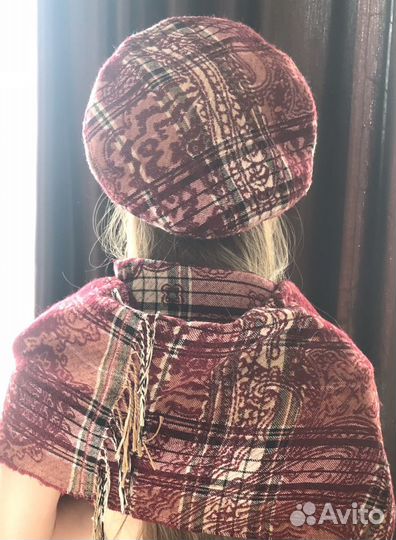 Берет и шарф