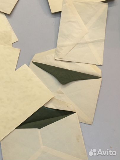 Старинные антикварные конверты,Франция,Россия