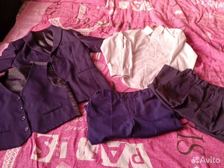Школьный костюм 128 размер