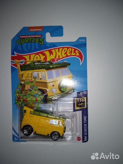 Hot wheels tmnt Модель автомобиля