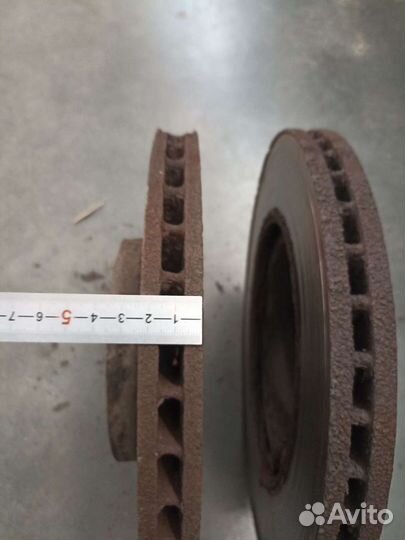 Диски тормозные на тойоту Авенсис т250