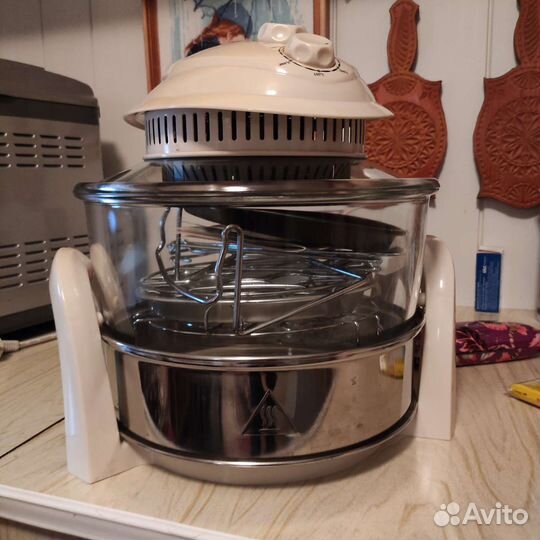 Аэрогриль мини с галогеном