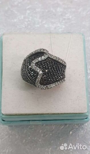Серебряное кольцо 8,92 гр., р.17,75