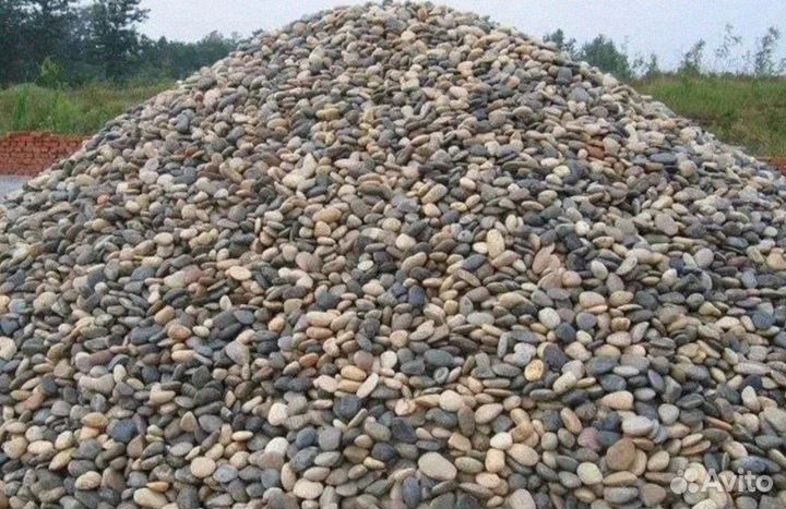 Щебень гравийный, Гравий