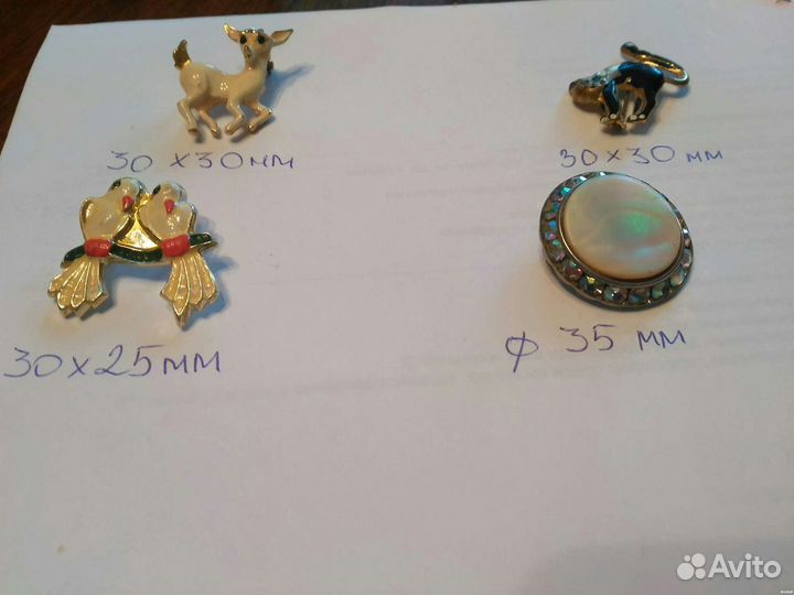 Раритетные броши Германия