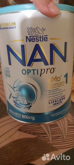 Детская смесь нан оптипро 1