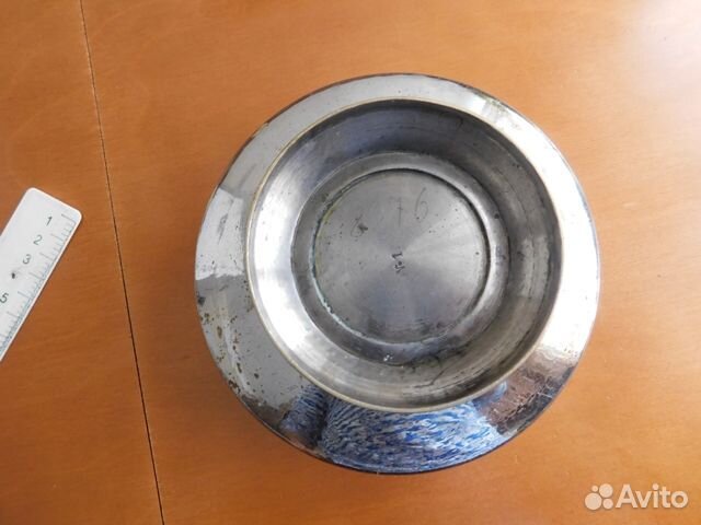 Старинный,латунный капельник-полоскательница №1ри