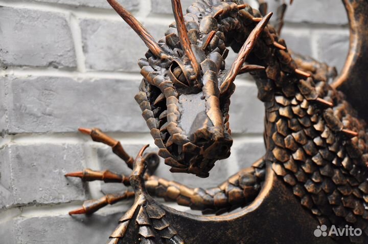 Дракон художественная ковка