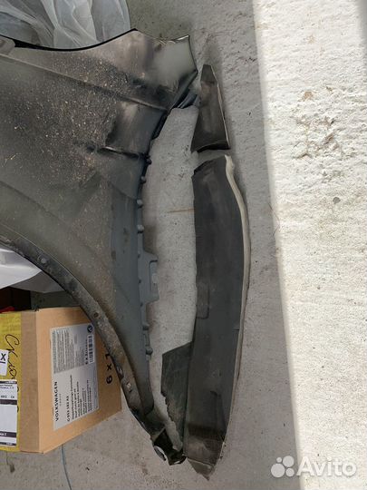 Крыло переднее правое volkwagen tiguan 2