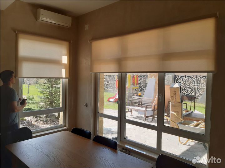 Шторы рулонные/Доставка