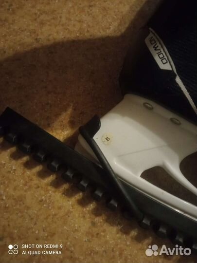 Коньки мужские 40 размер, 1 раз бу