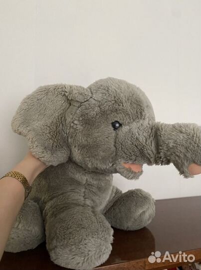 Мягкая игрушка медведь, лось, слон, обезьяна