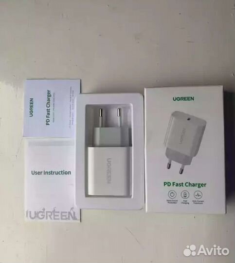 Зарядное устройство для телефона Ugreen PD 20W